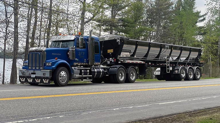 One of our trucks.
