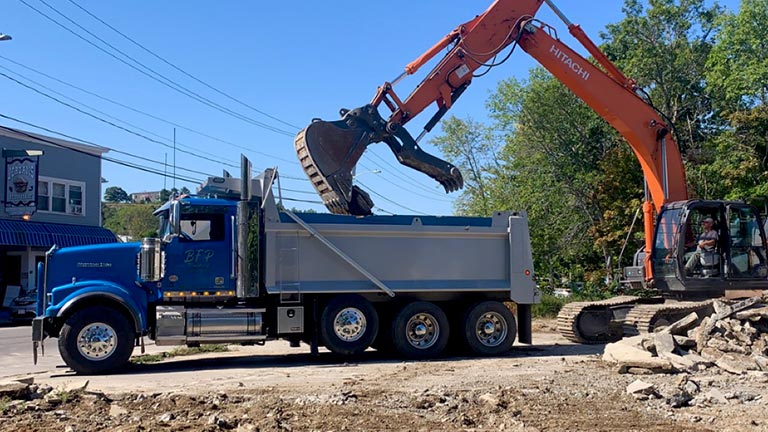 One of our trucks.